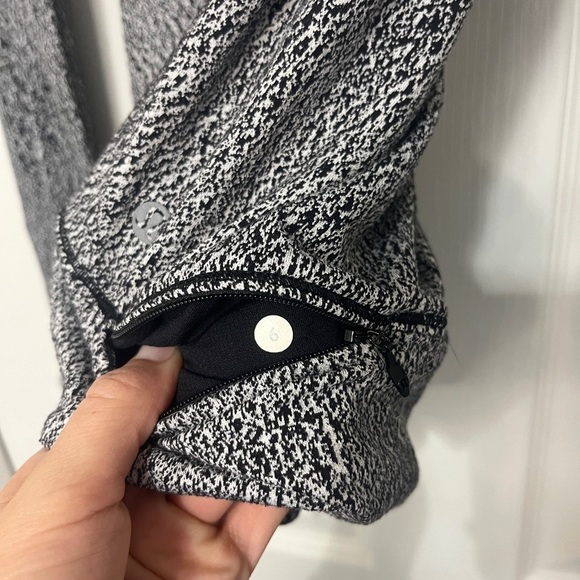 Lululemon Rush Hour Half Zip Spray Jacquard Sz 6 Running Workout Exercise - Picture 13 of 16